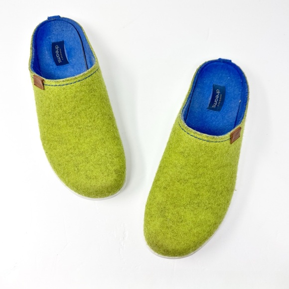 samuel hubbard Shoes - Samuel Hubbard Dreams Wool Felt Clogs Green Size 11